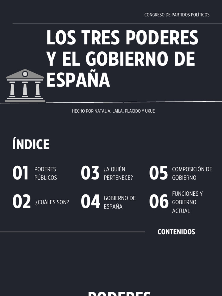 los-tres-poderes-y-el-gobierno-de-espa-a-pdf
