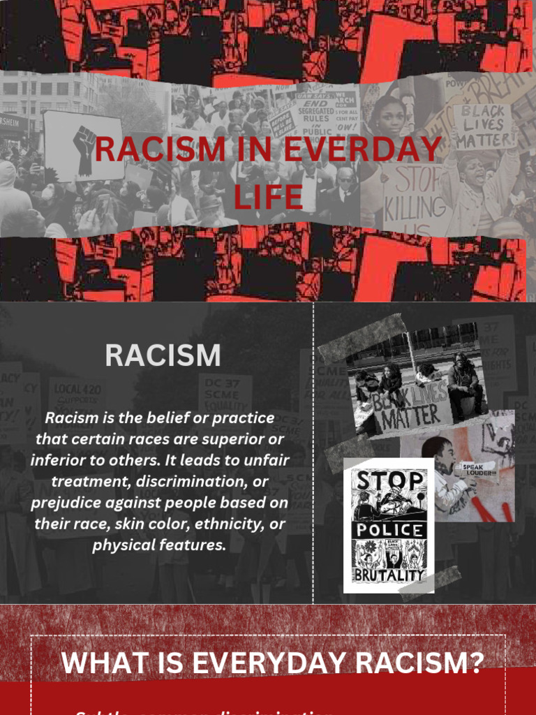 Understanding Everyday Racism | PDF | Discrimination & Race Relations ...