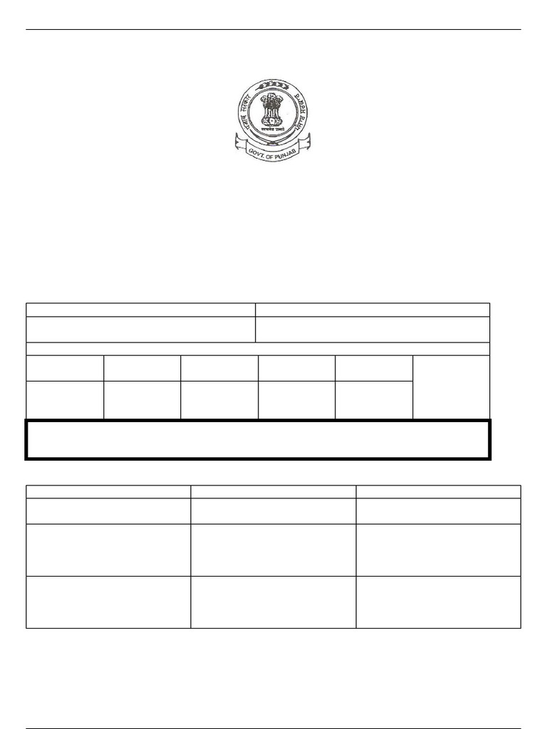 Punjab Regularization Certificate NOC | PDF