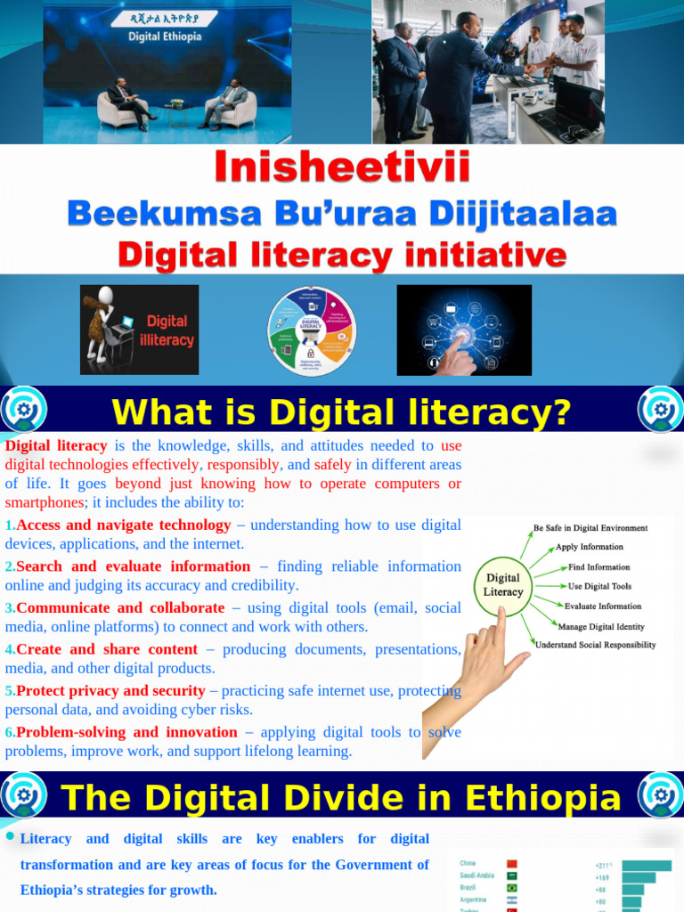 4 Digital Literacy Imitative | PDF | Vocational Education | Literacy