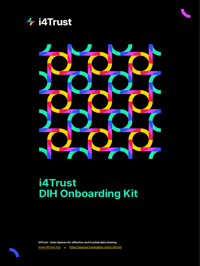 I4trust DIH Onboarding Kit | PDF | Innovation | Community