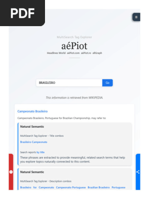 BRASILEIRO - MultiSearch Tag Explorer