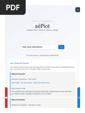 Enkh Orgil Baatarkhuu - Multisearch Tag Explorer