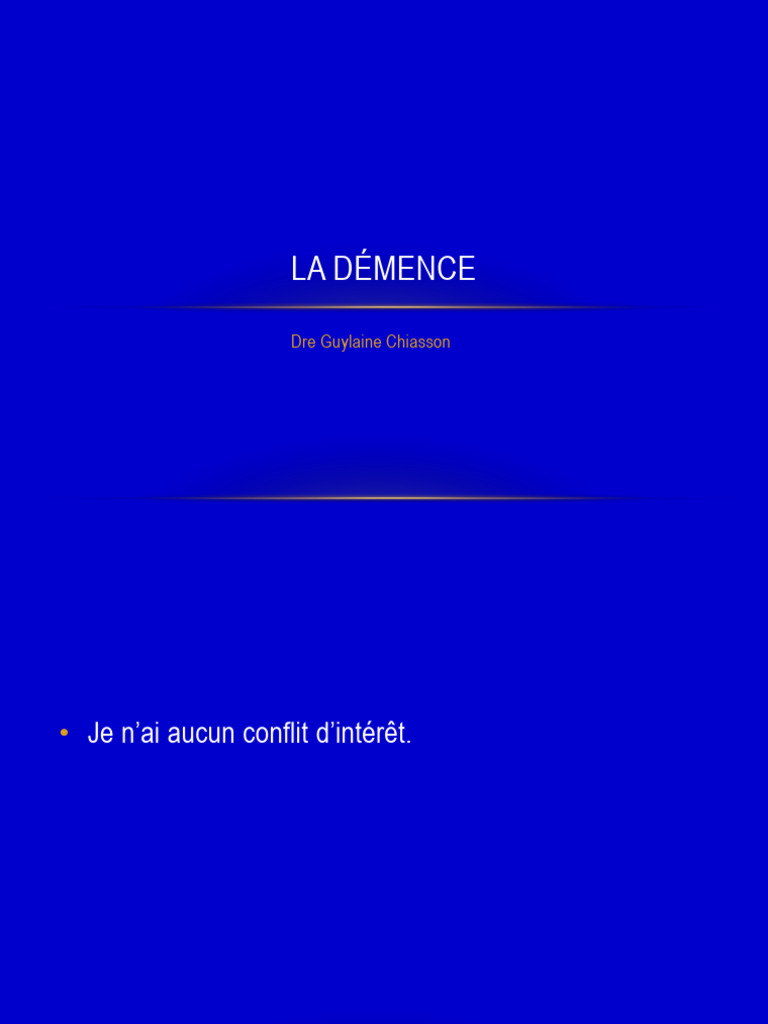 Comprendre la démence : types et traitements | PDF | Démence | Maladie ...
