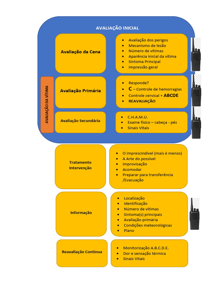 Avaliação e Tratamento de Vítimas | PDF