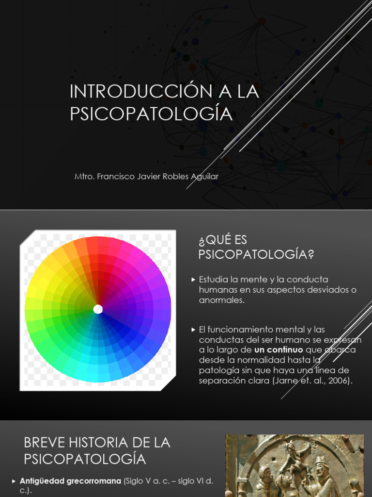 Introducción a la Psicopatología | PDF | Psicopatología | Sicología