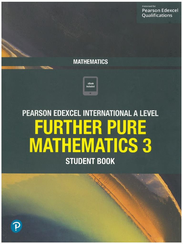 Edexcel Ial Math Fp3 PDF Free | PDF
