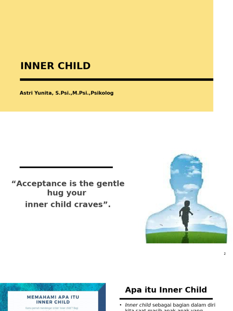 Memahami Inner Child dan Penyembuhannya | PDF