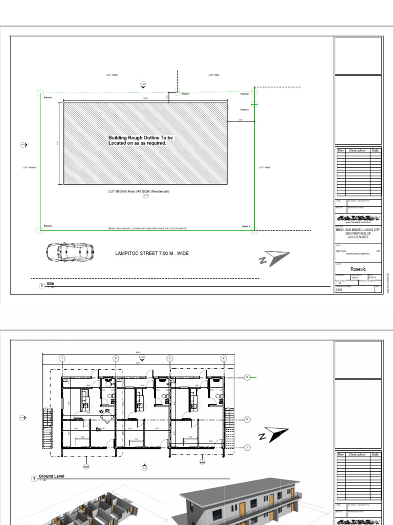 Site Plan for Residential Building | PDF | Architectural Design ...