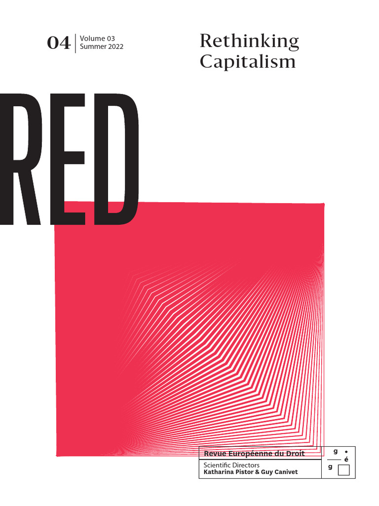 RED 4 Rethinking Capitalism Summer 2022 VD | PDF