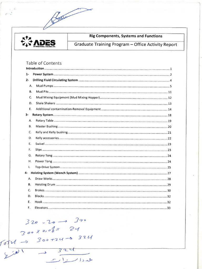 Rig Component 2-1 | PDF