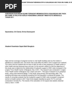 Download 123 Hubungan Dukungan Suami Terhadap Meningkatnya Kunjungan Anc Pada Ibu Hamil Di Wilayah Kerja Puskesmas Lingkar Timur Kota Bengkulu Tahun 2011 Djusmalinar Erli Zainal Elvina Des May Anti by ugizx SN95342810 doc pdf