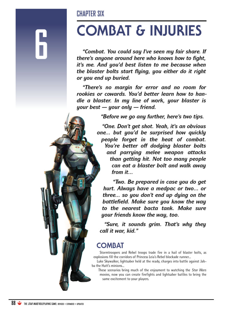 Star Wars RPG Combat Rules Explained | PDF | Ammunition