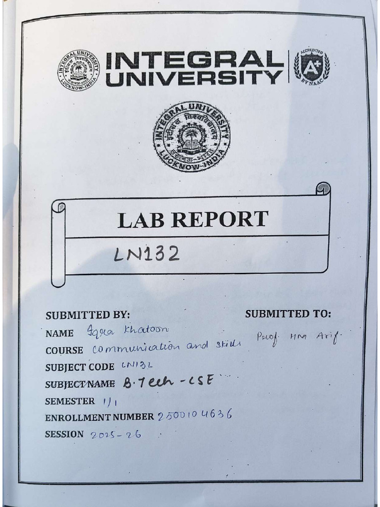 LN Report 1 - Compressed | PDF