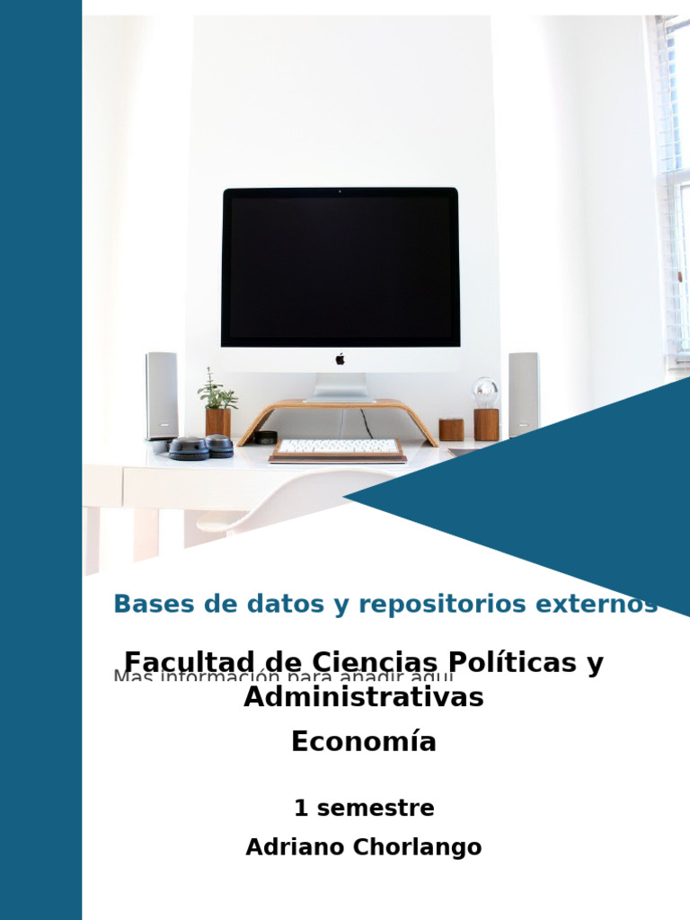 Facultad de Ciencias Políticas y Administrativas Economía | PDF