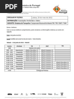 Horarios - Campeonato Nacional de Infantis TRI/TRS/DMT/TUM - Mem Martins
