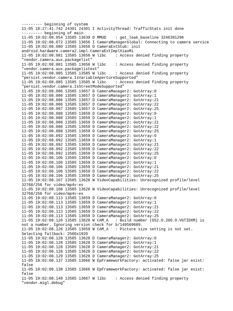 Log Cat 1762344128001 | PDF | Software | Computer Programming