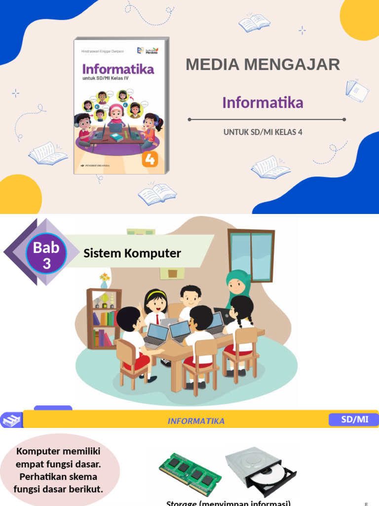 Media Pembelajaran Informatika SD Kelas 4 | PDF