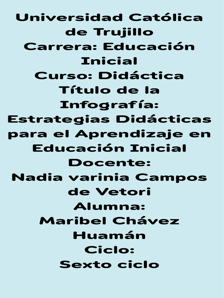 Didactica 14. 22 | PDF | Educación de la primera infancia | Aprendizaje