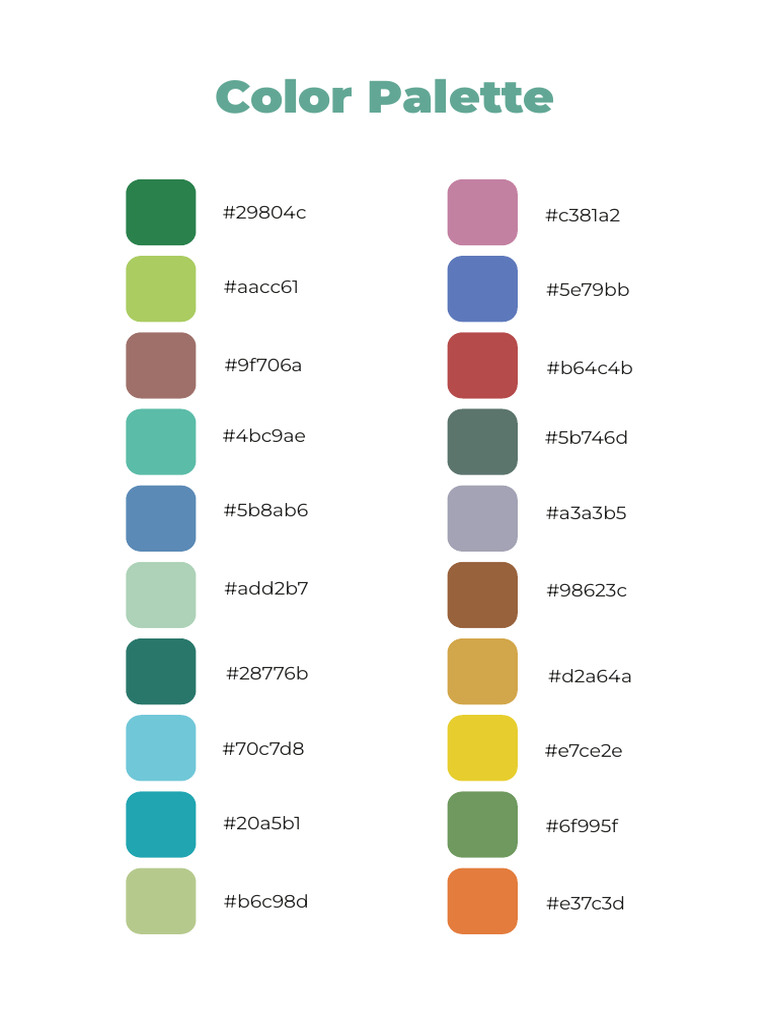 Color Pallete | PDF