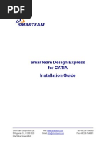 SmarTeam Design Express For CATIA Installation Guide