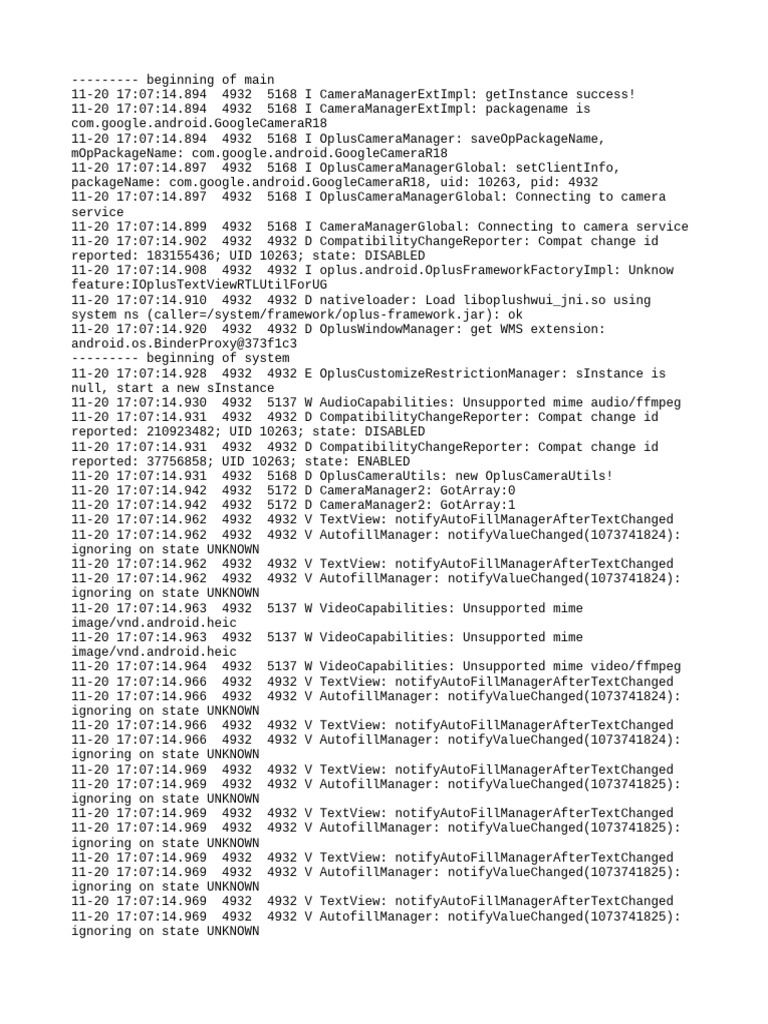 Log Cat 1763633234811 | PDF | Computing | Computer Programming