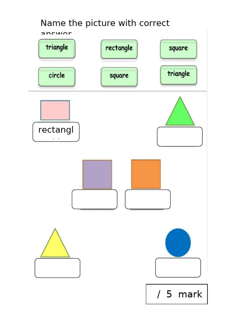 Match The Picture of Places With Their Name | PDF