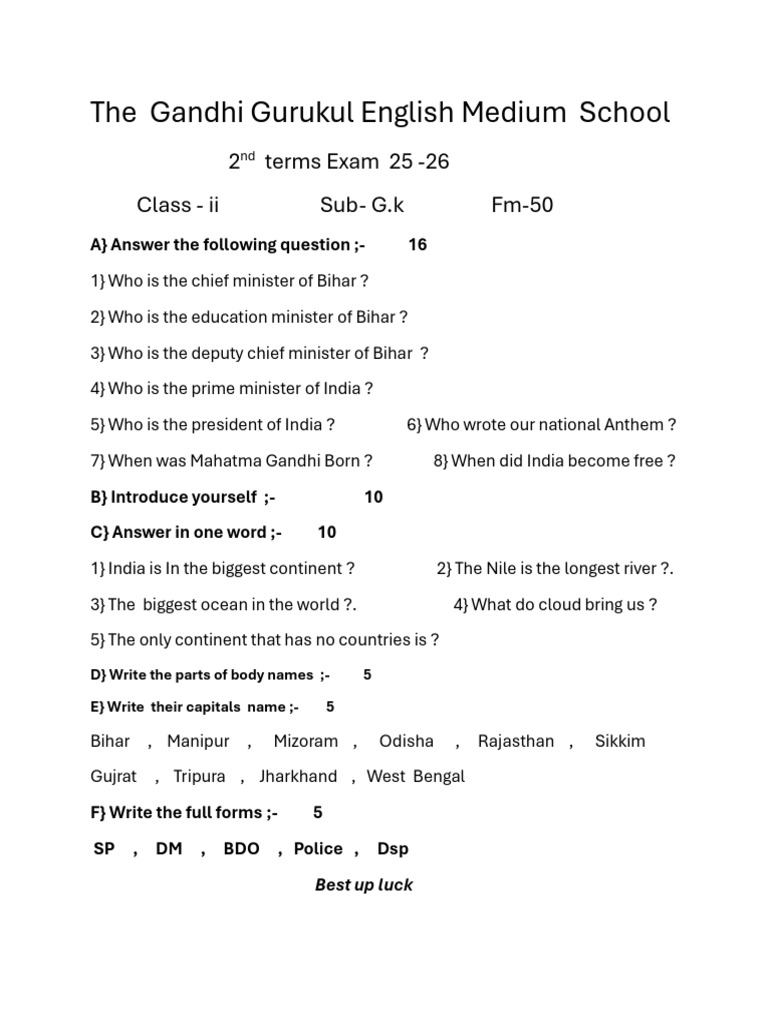 GK 2 | PDF