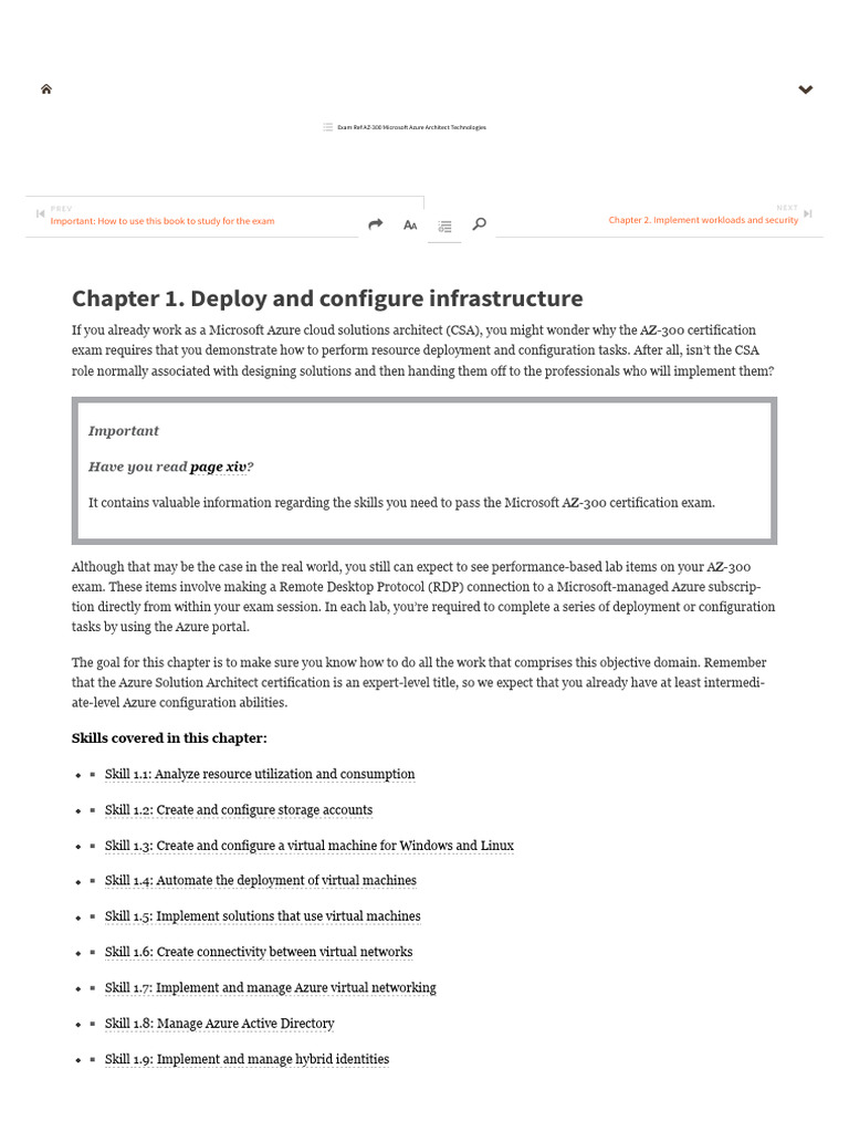 Azure Infrastructure Deployment Guide | PDF | Virtual Machine ...