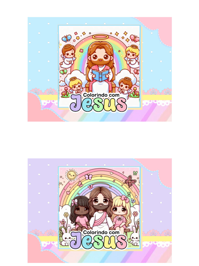 Colorindo Com Jesus | PDF