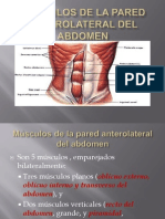 Músculos de La Pared Anterolateral Del Abdomen