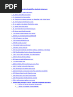 100 Proverbs and Their Meanings | PDF