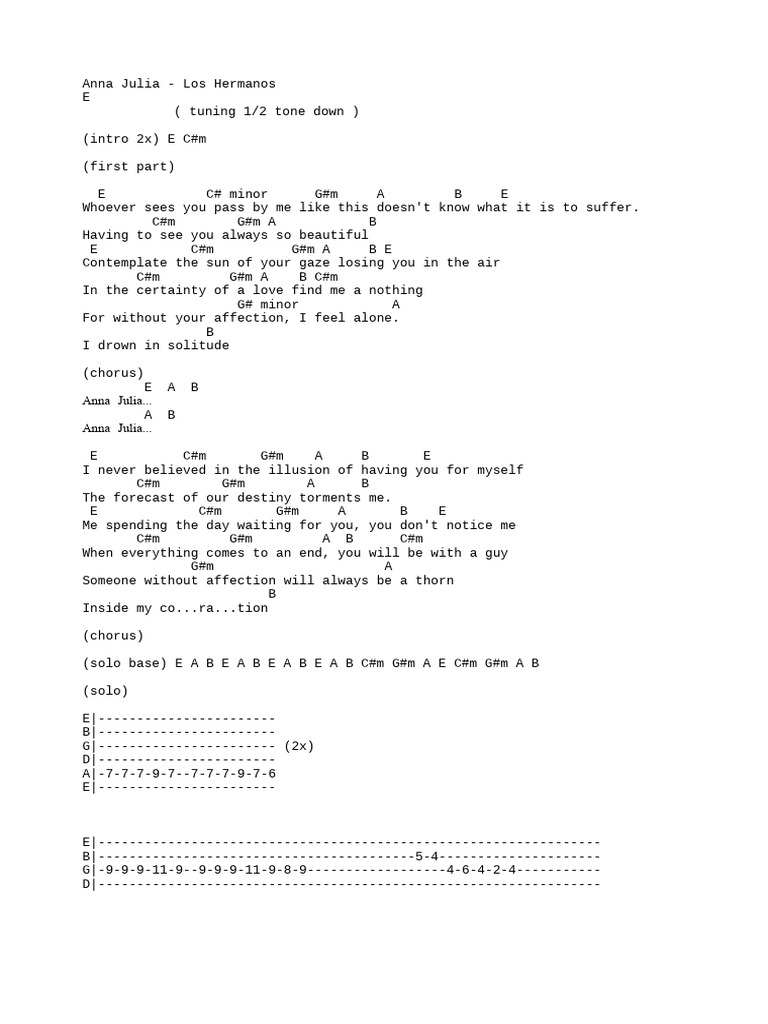 Anna Julia Los Hermanos Pdf