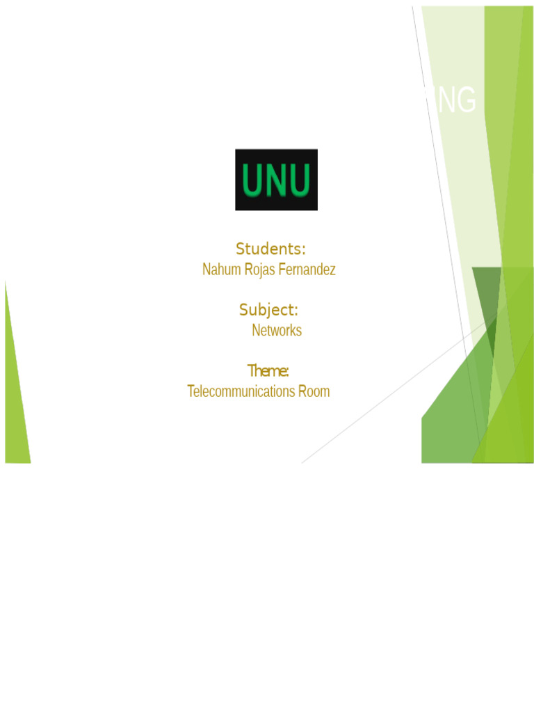 Telecommunications Room ppt | PDF | Duct (Flow) | Telecommunications