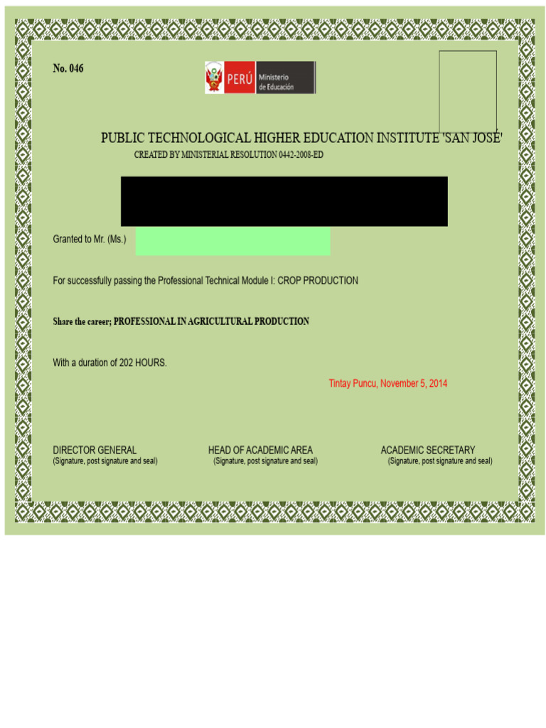 Agricultural Production Modular Certificates | PDF | Pest (Organism ...