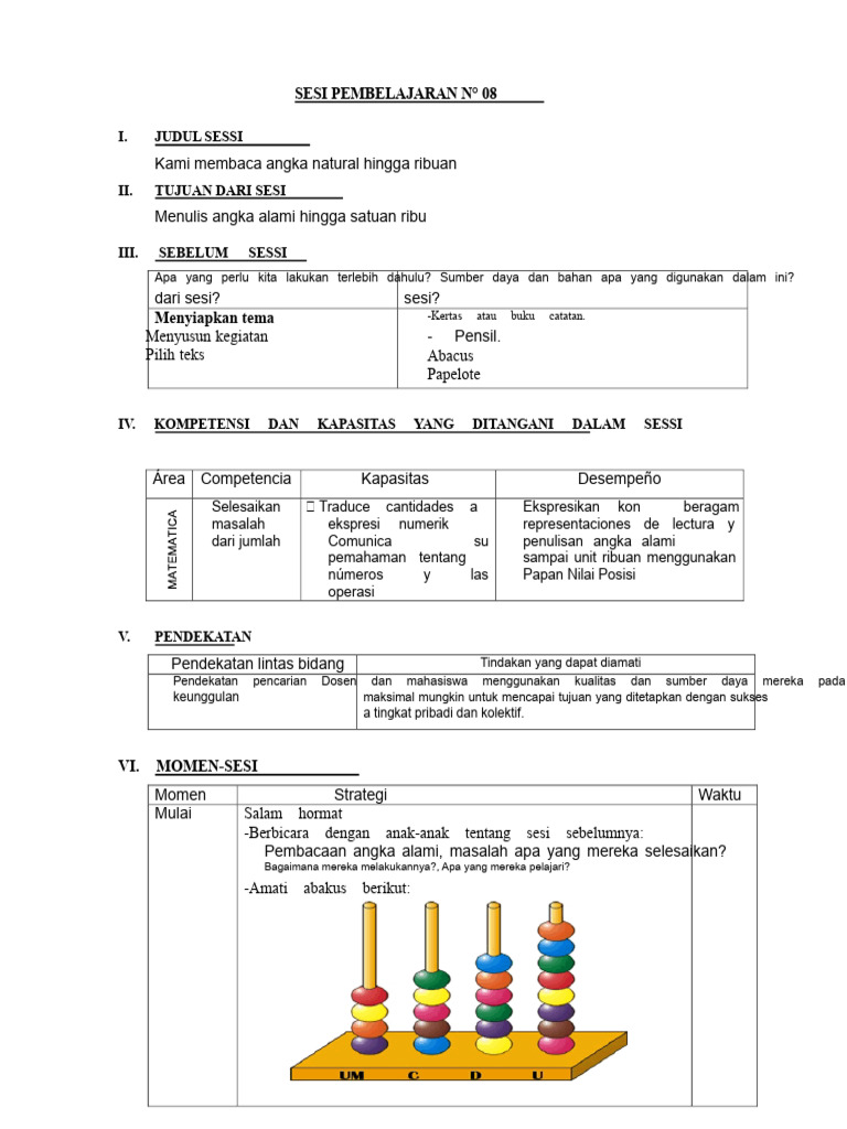 Menulis Angka Alami Hingga Ribuan | PDF