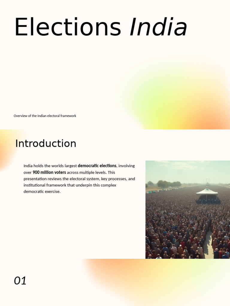 Elections India | PDF | Elections | Electronic Voting