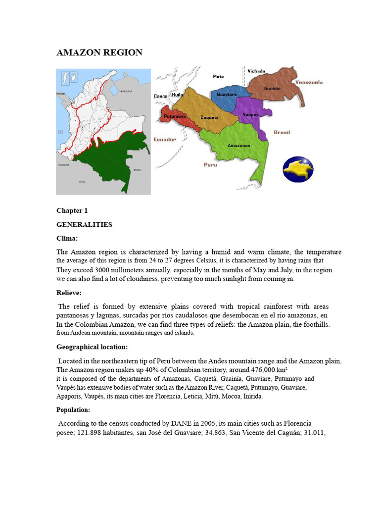 Amazon Region | PDF | Amazon Rainforest | Deforestation