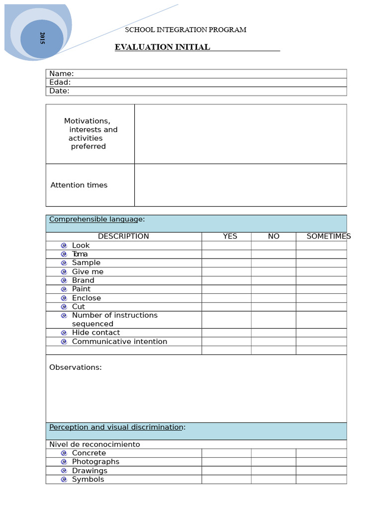School Integration Program Evaluation | PDF