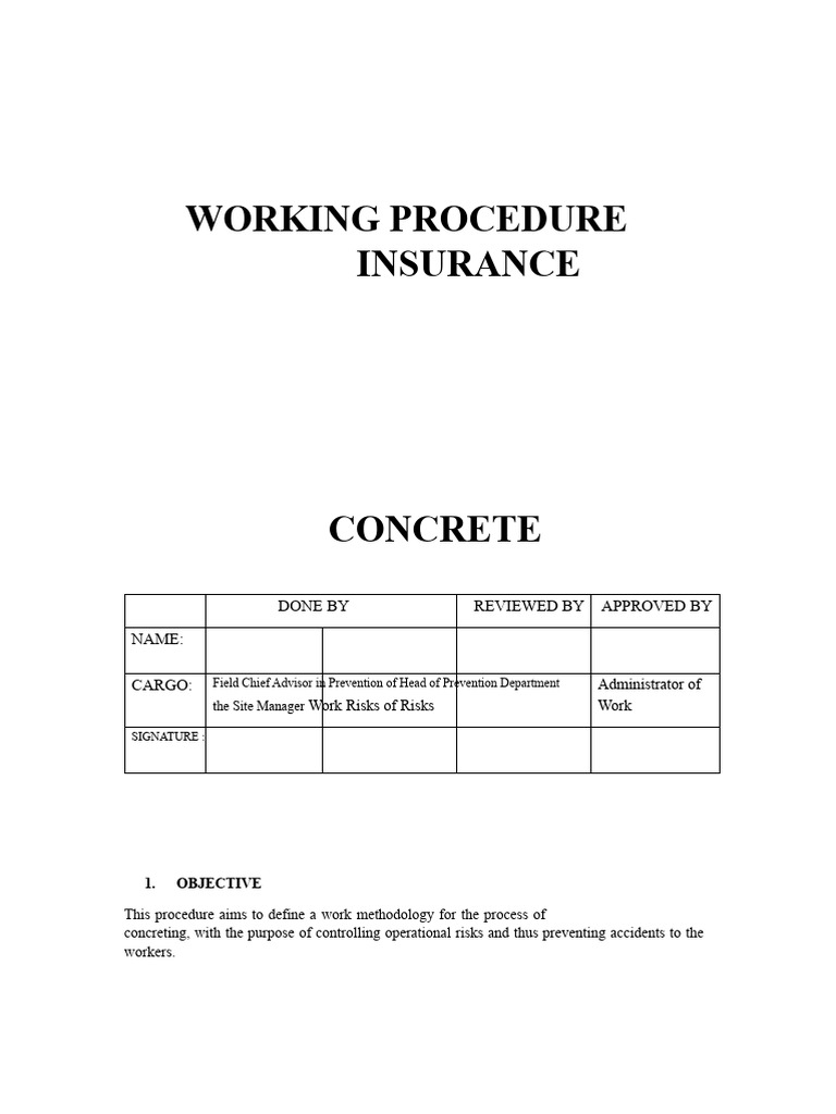 PTS - Concrete | PDF | Personal Protective Equipment | Concrete