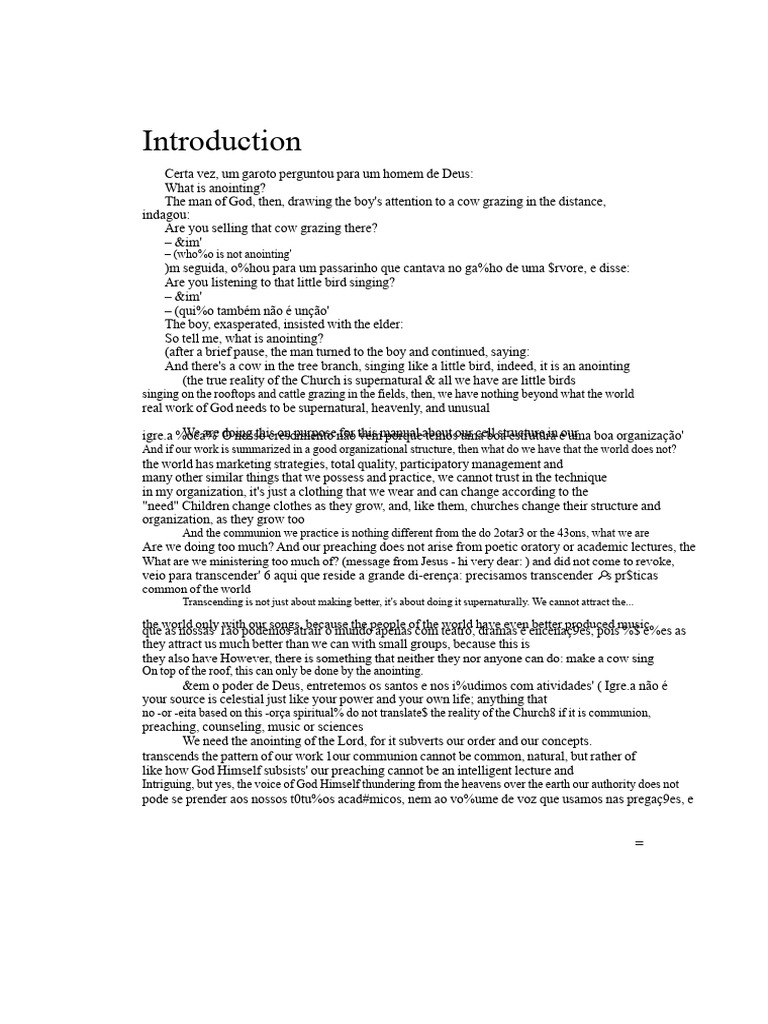 Cell Vision Manual | PDF | Religious Belief And Doctrine | Theology