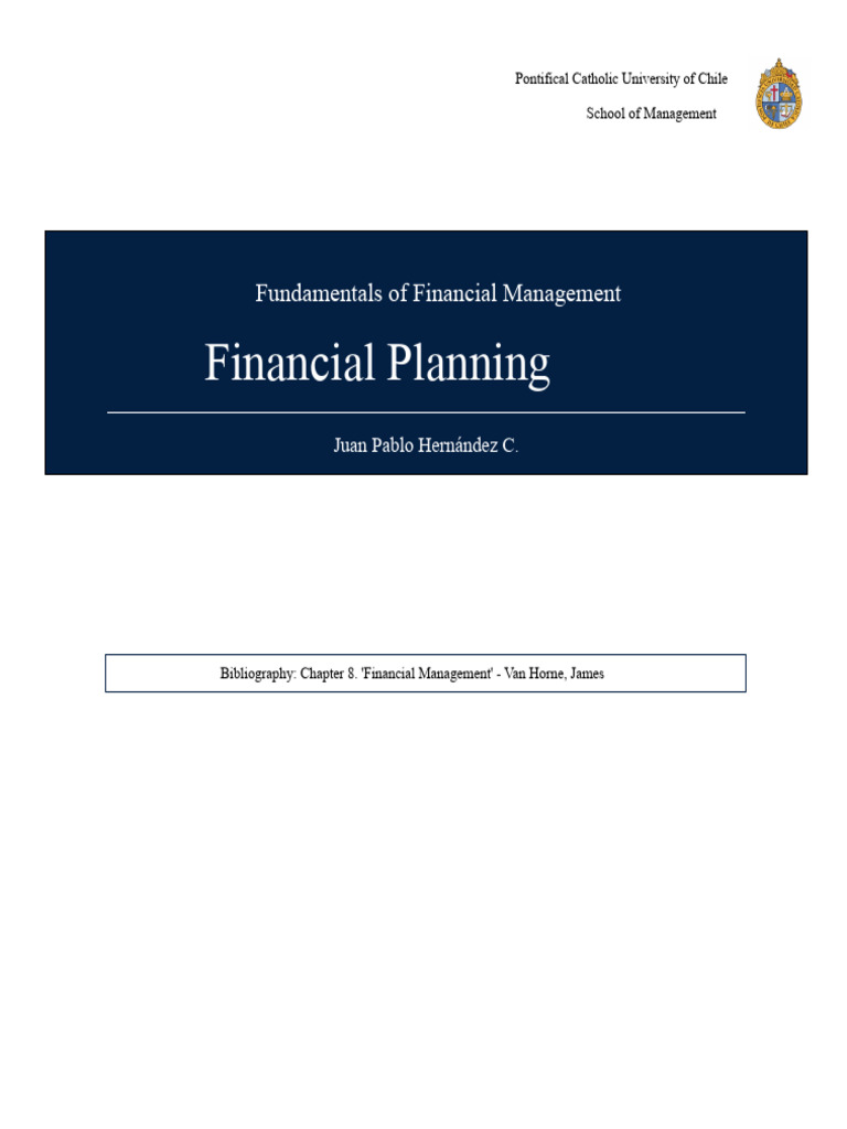 Financial Planning | PDF | Budget | Strategic Planning