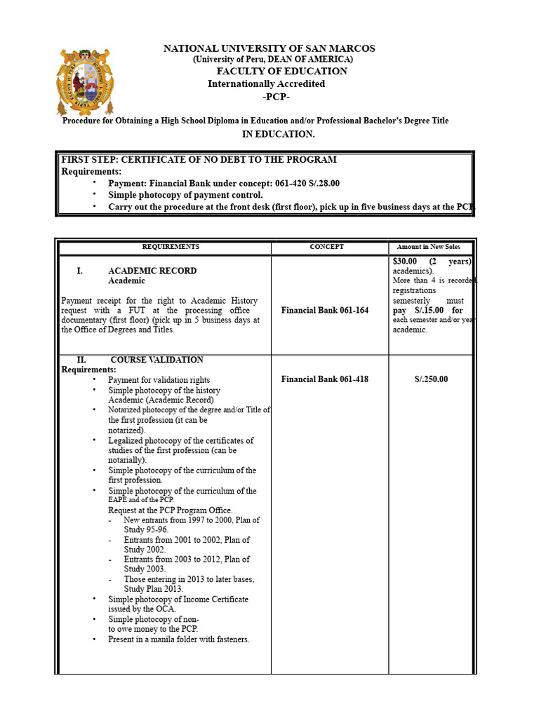 High School Diploma & Degree Procedures | PDF | Academic Degree