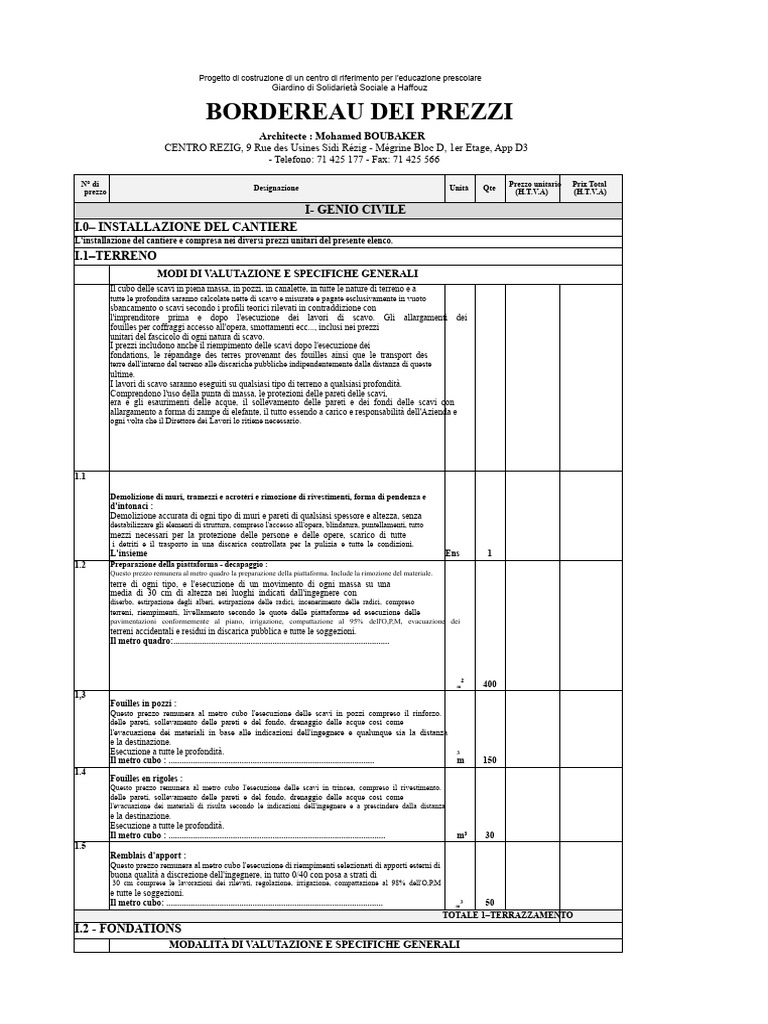 Lista Prezzi | PDF