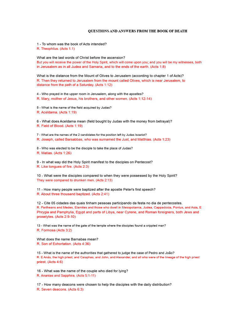 Key Insights from the Book of Acts | PDF | Acts Of The Apostles | Paul ...