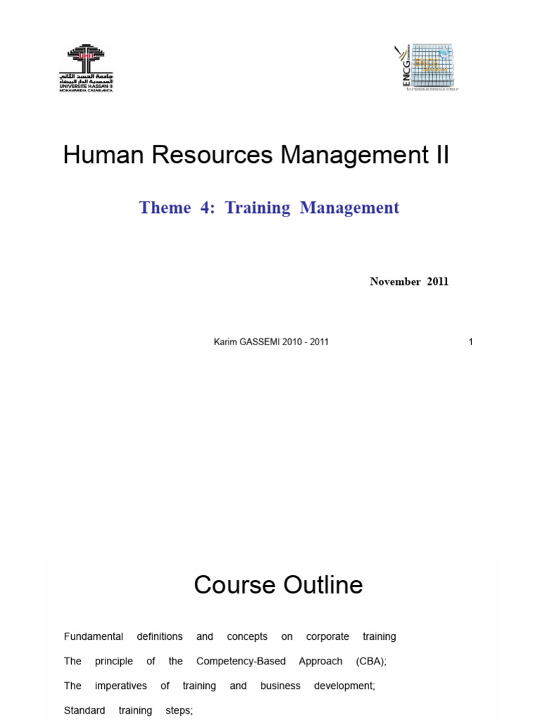 Corporate Training Management Guide | PDF | Evaluation | Business