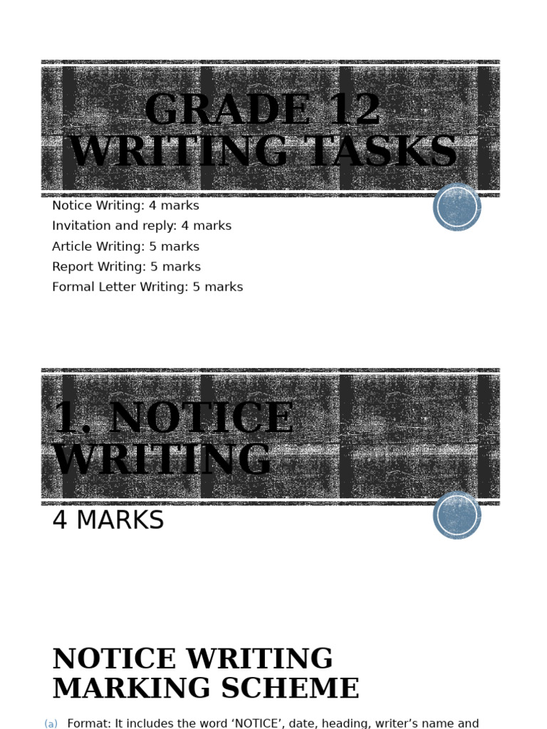 Grade 12 Writing Tasks Guide | PDF | Climate Change