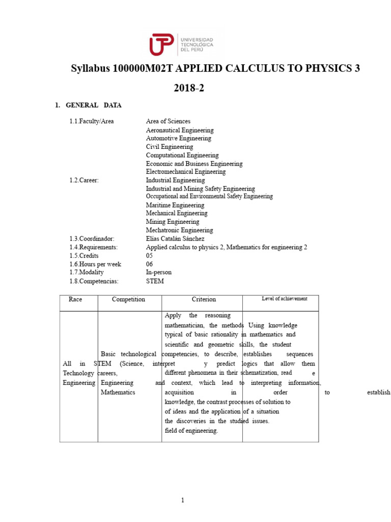 Applied Calculus for Engineering Physics | PDF | Heat | Waves