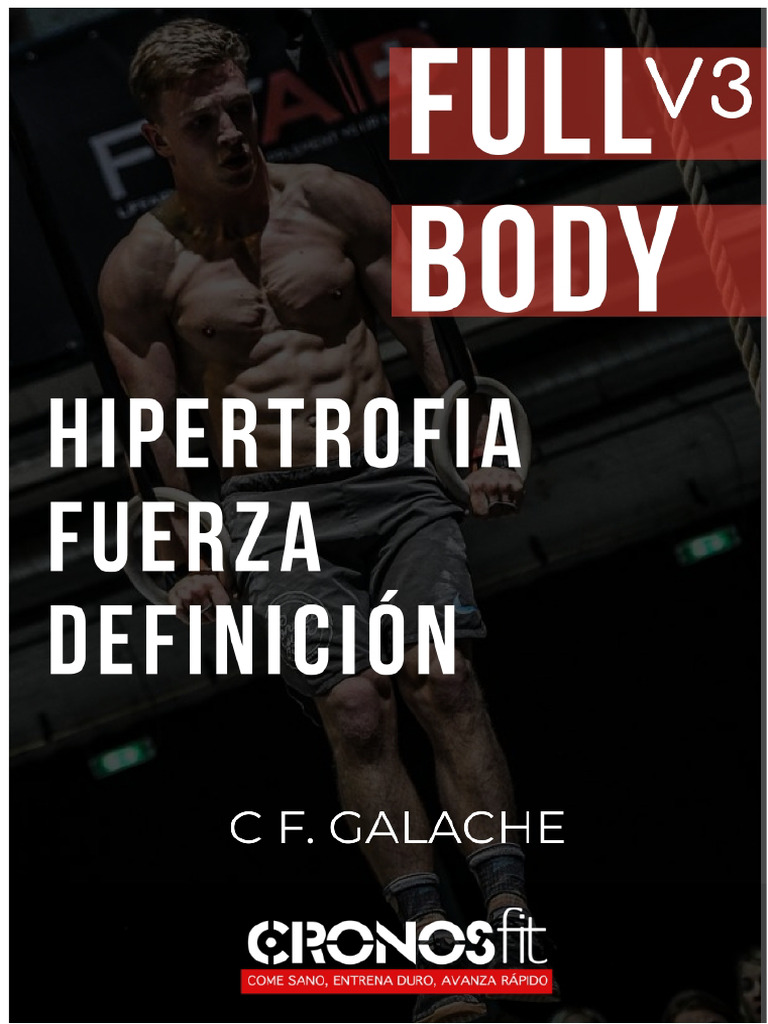 Full Body Routine V3: 8-Week Training Plan | PDF | Strength Training ...