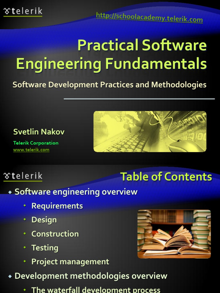 Software Engineering Fundamentals | PDF | Software Development Process ...